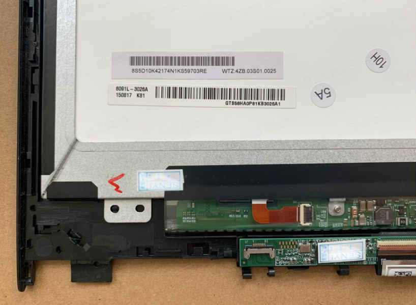 Матрица для Lenovo ideapad Flex 3-1580 80R4  Yoga 500-15ISK 80R6 15,6 LCD сенсорный экран сборная панель 