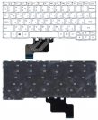 Клавиатура для ноутбука Lenovo Yoga 3 11, 300-11IBR, 300-11IBY, 700-11ISK белая