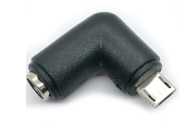 Переходник 5.5x2.5мм на Micro USB угловой