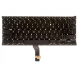 Клавиатура для Apple MacBook Air 13 A1369 A1466, Mid 2011 - Mid 2017, Г-образный Enter Английская раскладка