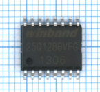 Микросхема ПЗУ W25Q128BVFG