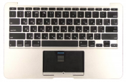 Клавиатура для ноутбука Apple A1370 2010+,, flat ENTER, top panel