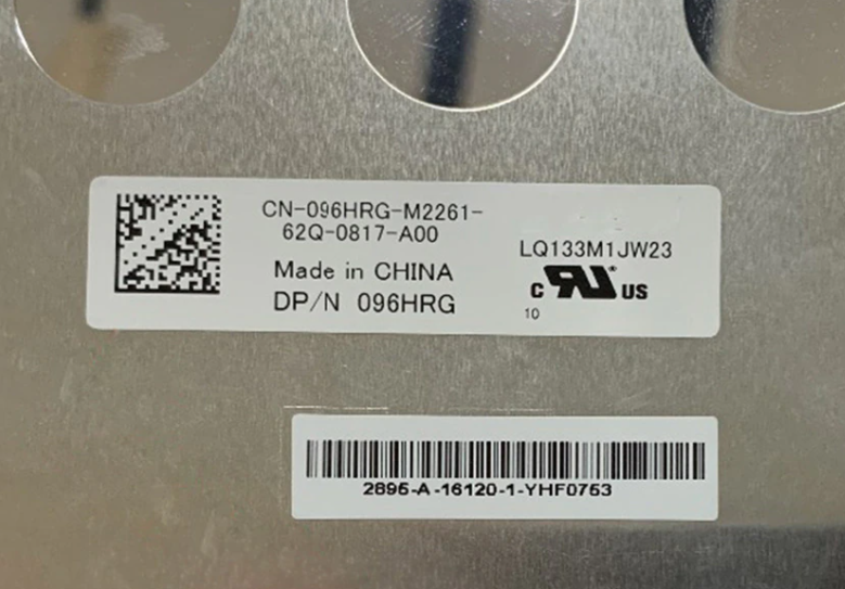 Матрица для DELL LQ133M1JW21 подходит для  FHD 1920*1080 IPS 30 PIN 100% sRGB ноутбук ЖК-светодиодный  P54G