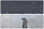 Клавиатура для ноутбука Lenovo G500, G505, G505A, G510, G700, G700A, G710, G500AM, G7, черная с черной рамкой