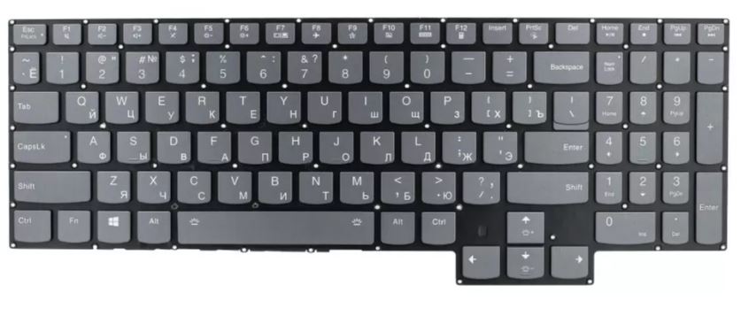 Клавиатура для Lenovo Legion 7 с подсветкой (RGB Per-Key)