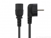 Сетевой кабель CAB57 EURO pin (m) - C13 (m) (3м), черный (Vixion)