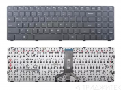 Клавиатура для ноутбука Lenovo IdeaPad 100-15IBD чёрная, с рамкой