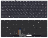 Клавиатура для ноутбука Lenovo Yoga 4 pro Yoga 900 черная с подсветкой