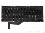 Клавиатура для ноутбука Apple MacBook Pro Retina 15 A1398, Mid 2012 - Mid 2014, Г-образный Enter UK
