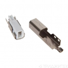 USB-B MS вилка на кабель, тип B USB-B MS