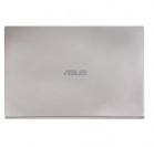 Крышка экрана (матрицы) Asus X415DA, X415JA, X415JF, X415JP, X415MA серебристая пластик с разбора