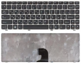 Клавиатура для ноутбука Lenovo IdeaPad Z360, Z460 RU, Silver Frame, Key Series