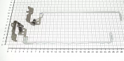 Петли для ноутбука HP 15-BS, 250 G6, 255 G6