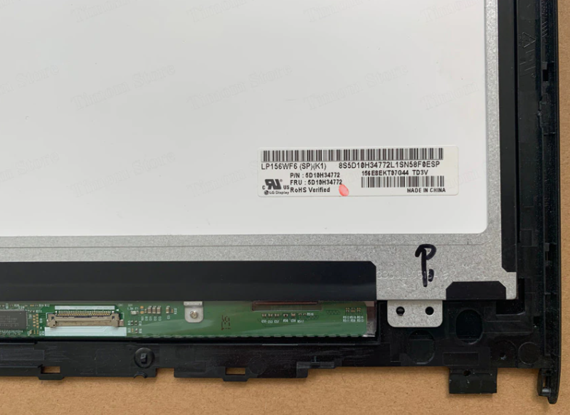 Матрица для  Lenovo 3-1580 80R4 ideapad Yoga 500-15ISK 80R6 15,6 LCD сенсорный экран 