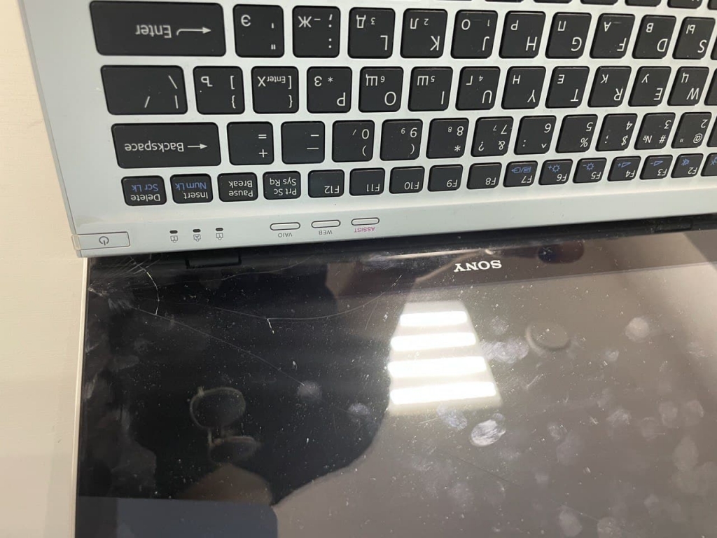 Тачскрин (сенсорное стекло) для ноутбука Sony VAIO SVT13 13.3" с рамкой (TCP13E69 v1.0)