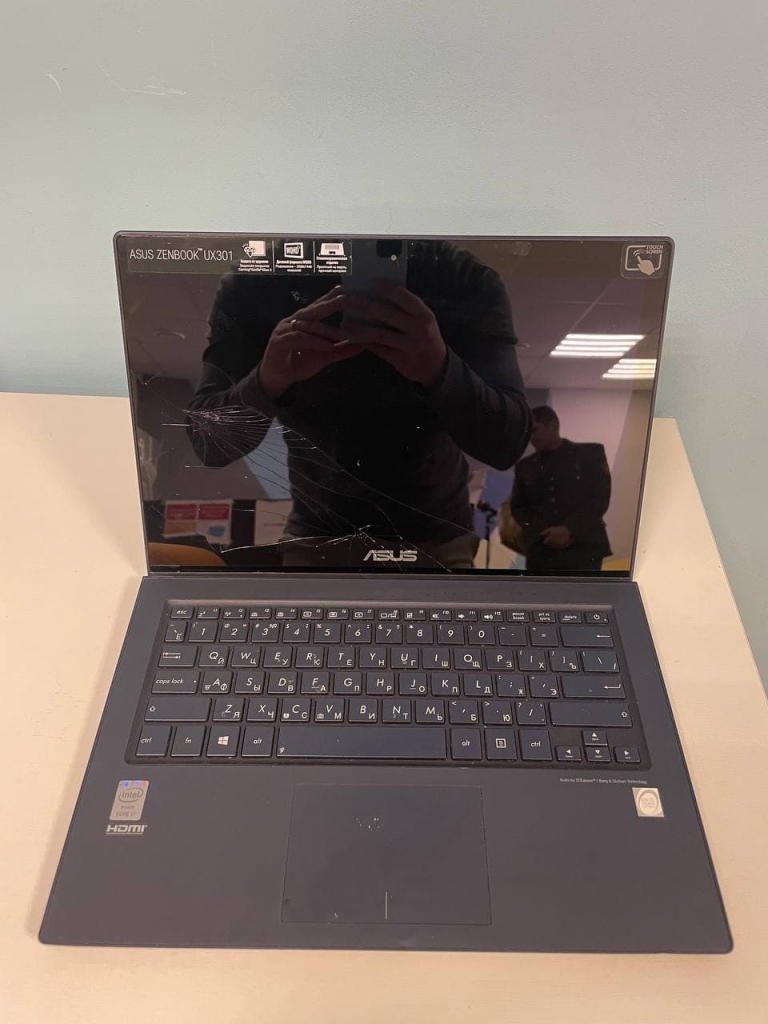 asus ux301 разбит модуль