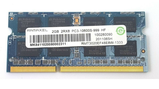 Оперативная память Ramaxel SO-DDR3 2Gb PC-10600