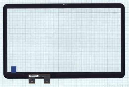 Тачскрин (сенсорное стекло) для ноутбука HP 15-D чёрный, 15.6"