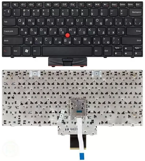 Клавиатура для ноутбука Lenovo ThinkPad Edge E10, X100, X100E, X120E черная, с указателем