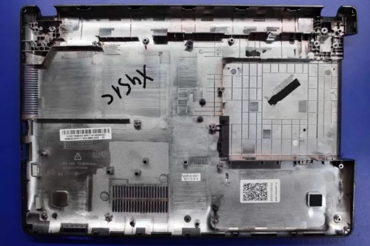Поддон (нижняя часть корпуса) Asus X451C, X451CA, X451M, X451MA, X451MAV без динамиков, чёрный, новый