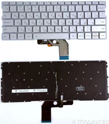 Клавиатура для ноутбука Xiaomi Air 13.3, серая