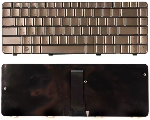 Клавиатура для ноутбука HP Pavilion dv3-2000, dv3-2100 кофе