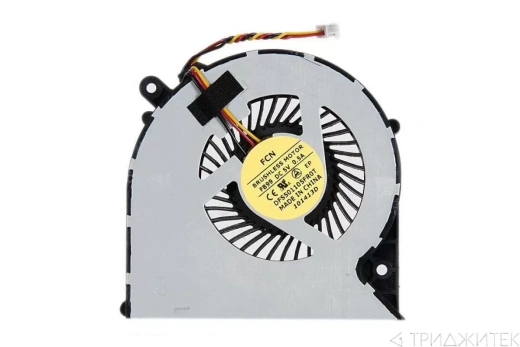 Вентилятор (кулер) для ноутбука Toshiba Satellite C850, C875, C870, L850, L870, 4 pin
