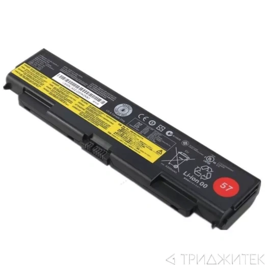 Аккумулятор для ноутбука Lenovo T440p, T440s, T540, W540, W541, 10.8V 100Wh, 57++