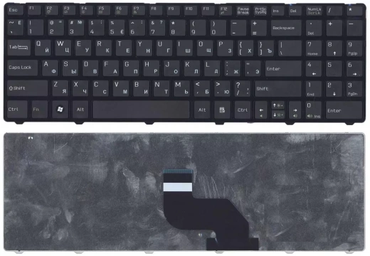 Клавиатура для ноутбука MSI CR640, CX640 with frame