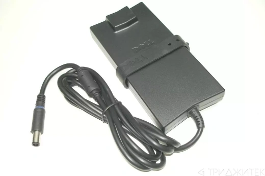 Блок питания (сетевой адаптер) для ноутбуков Dell 19,5V 4.62A 90W 7.4x5.0, (Slim), без сетевого кабеля (оригинал)