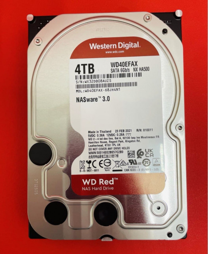 Жесткий диск WD Red 4TB (WD40EFAX)