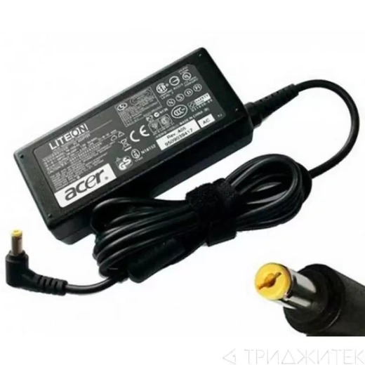 Блок питания (зарядное) для ноутбука Acer 19 В, 3.42 А, 65 Вт (оригинал)