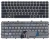 Клавиатура для ноутбука HP Envy 4-1000, Envy 6-1000 черная с серебристой рамкой