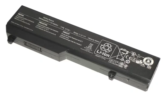 Аккумулятор для ноутбука Dell Vostro 1310, 1320 7200 мАч, 10.8-11.34В (оригинал)