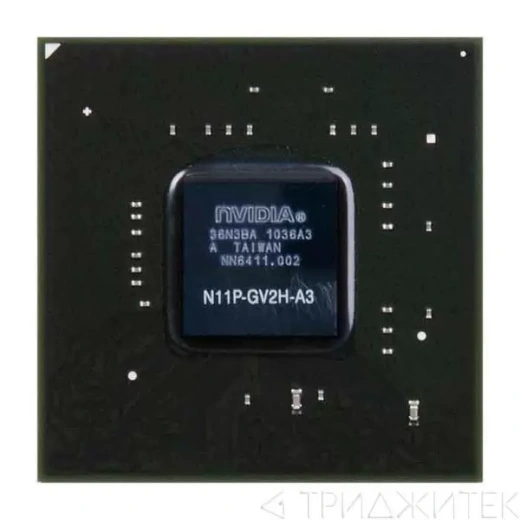 Видеочип GeForce GT320M, N11P-GV2H-A3
