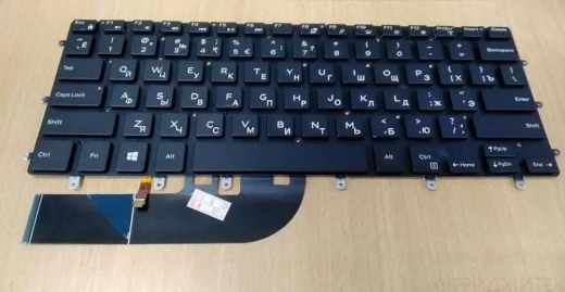 Клавиатура для ноутбука Dell XPS 15 7558, черная