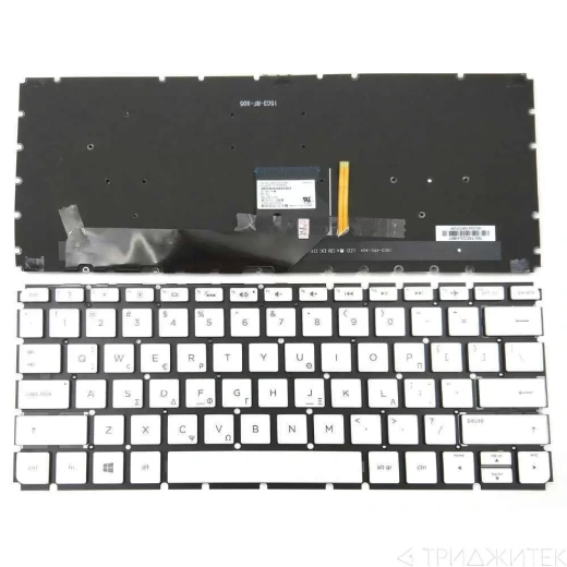 Клавиатура для ноутбука HP Pavilion X360 13-A, 13-W, с подсветкой