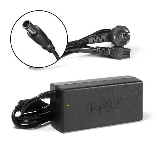 Блок питания (зарядное) TopON TOP-HP03 для ноутбуков HP 18.5 В, 3.5 А, 7.4x5.0