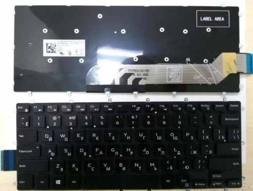Клавиатура для ноутбука Dell Inspiron 13-5000, черная