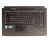 Клавиатура с топкейсом для ноутбука Asus ROG Strix GL703GE, GL703GM, GL703GS (не подходит к Asus GL703VM, GL703VD), с подсветкой и тачпадом, чёрный, с разбора