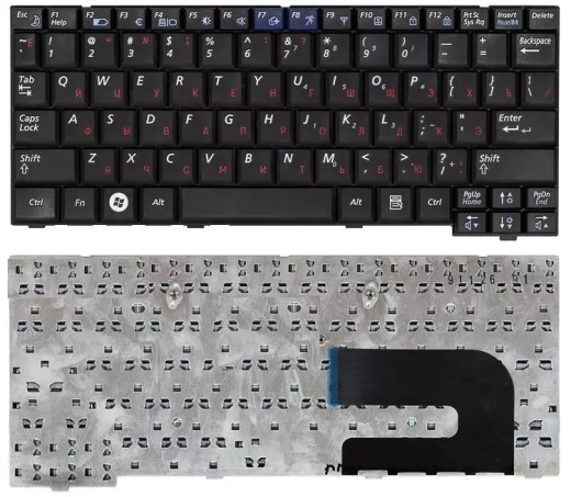 Клавиатура для ноутбука Samsung NC10, N110, N130, N127, N140, черная BA59-02419L