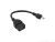 Переходник CAB46 OTG (F) - MicroUSB (M), черный (Vixion)