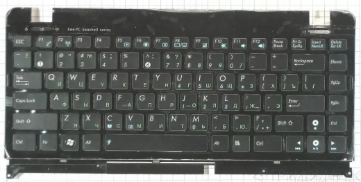 Клавиатура для ноутбука Asus 1215, черная