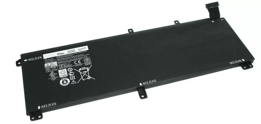 Аккумулятор для ноутбука Dell XPS 15-9530, Dell Precision M3800 61Втч, 5180 мАч, 10.8-11.1В (оригинал)