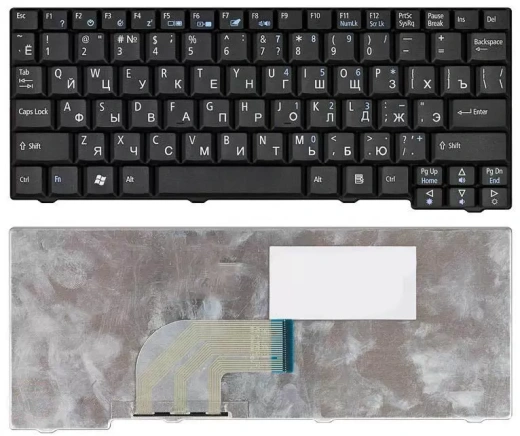 Клавиатура для ноутбука Acer Aspire One A110, A150, D150, D250, ZG5, ZG8