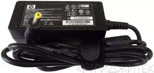 Блок питания (сетевой адаптер) для ноутбуков HP 19V 1.58A 30W 4.0x1.7, (оригинал), без сетевого кабеля