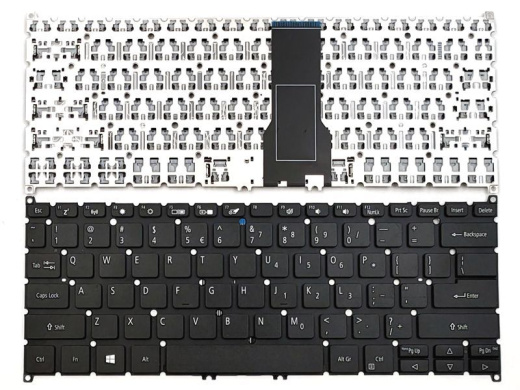 Клавиатура для Acer Spin 5 SP513-51, SP513-52N, SP513-52NP, SP513-53N, черная