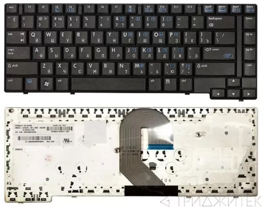 Клавиатура для ноутбука HP Compaq 6710b, 6715b чёрная