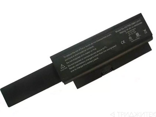 Аккумулятор (акб, батарея) HSTNN-OB91 для ноутбука HP Probook 4210 14.4 В, 5200 мАч (оригинал)