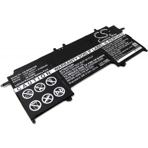 Аккумулятор CameronSino CS-BPS41NB для ноутбука Sony SVF13N, SVF13N12CW, 11.25В, 3140 мАч, 35.33 Вт, Li-Polymer, черный
